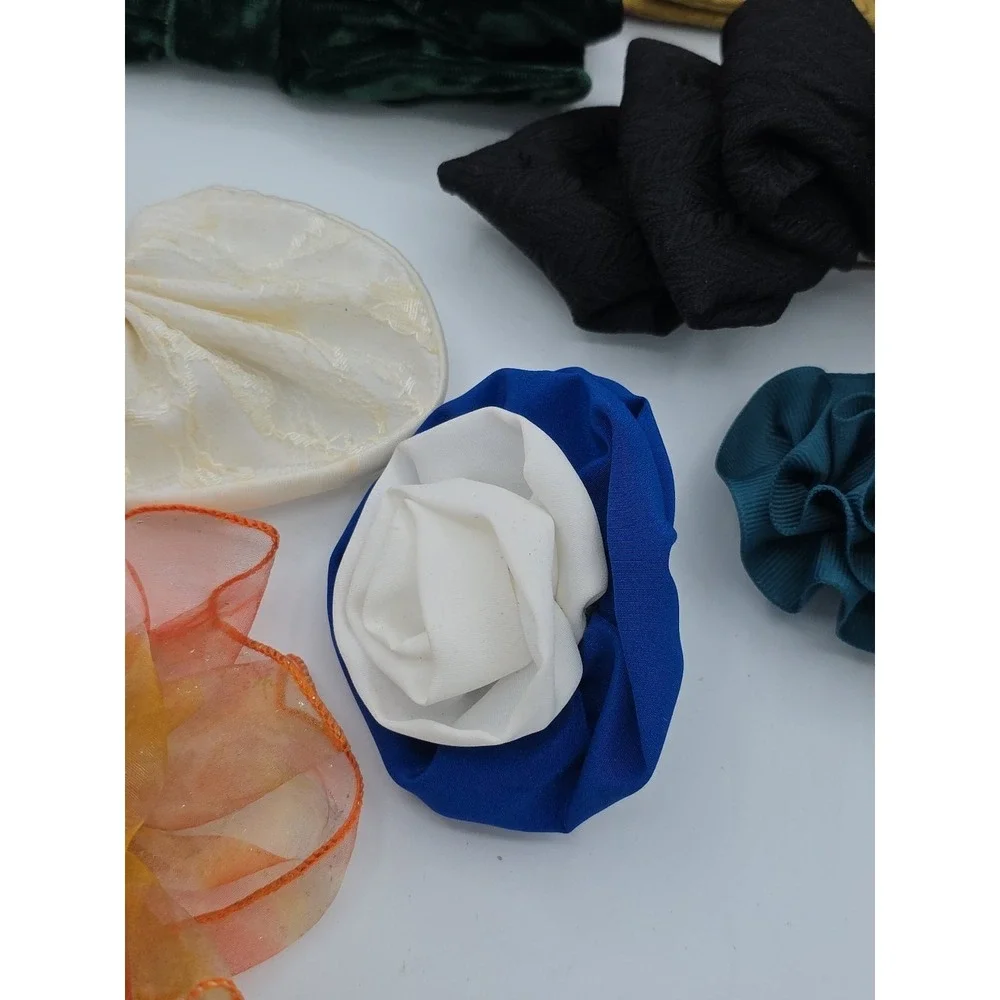 Vtg 1990's Hair Clip Bow‎ GOODY OVERSIZED Big Ruffle Bow NEW 8